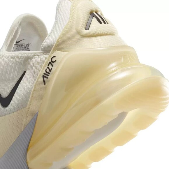 NWOB Nike Air Max 270 Sail Black Coconut Milk Sneakers AH6789 124 Women Size 7.5 - Picture 6 of 7